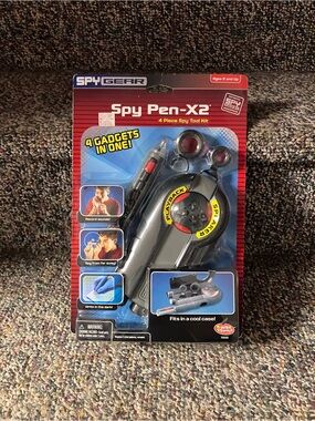 Spy Pen-X2 Kids Spy Tool Kit - Black and Red